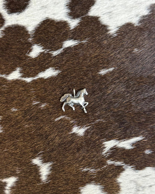 Sterling Silver Horse Pendant *Native