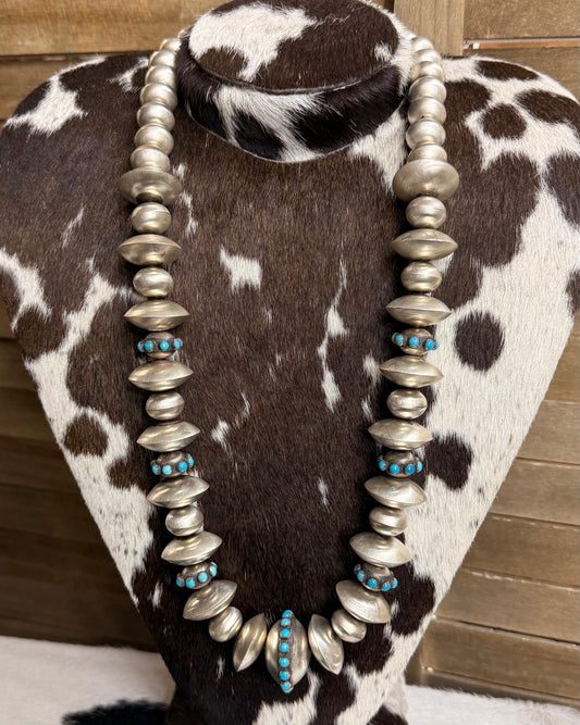 29” Monica Smith Navajo Pearl Necklace