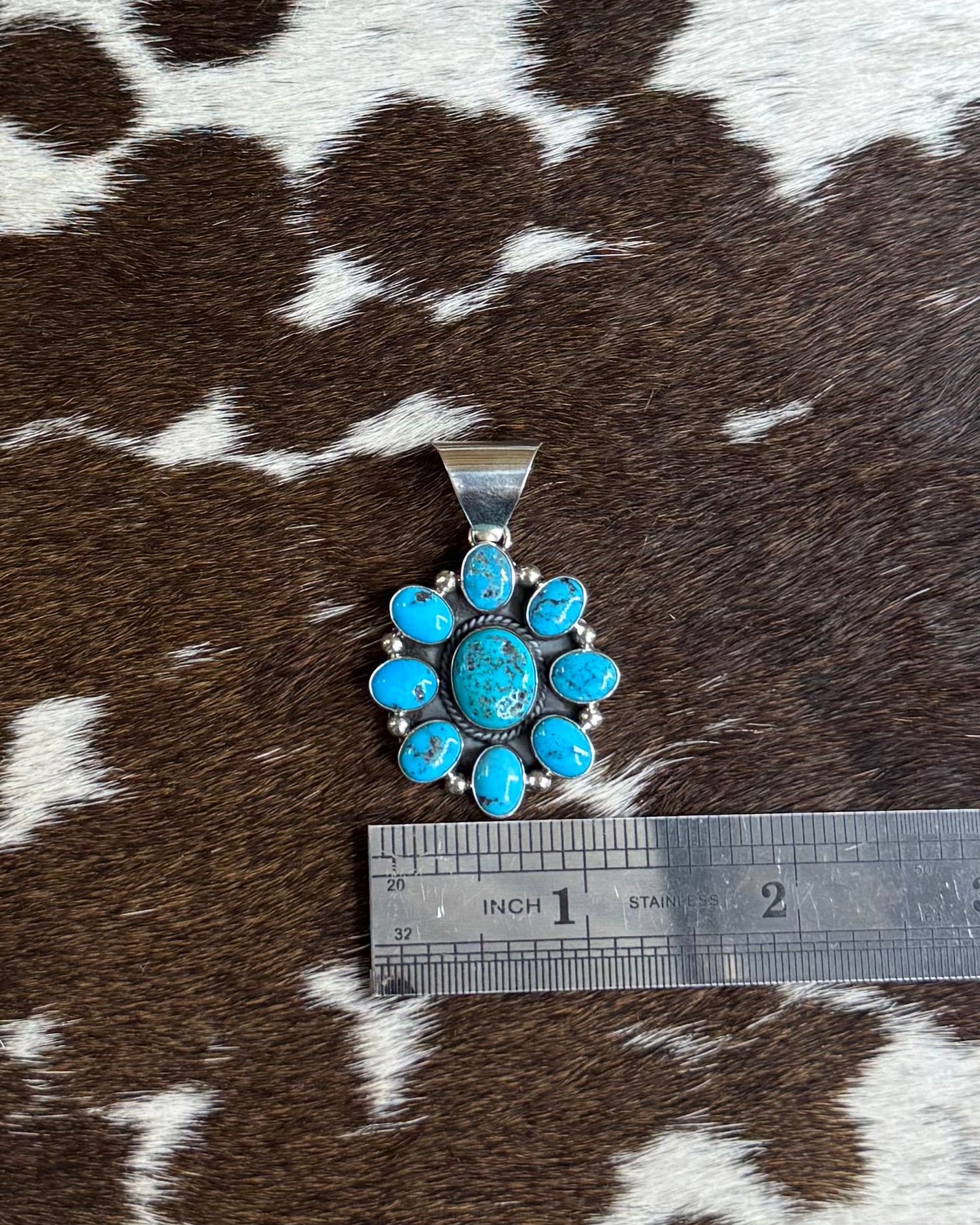 Cluster Blue Pendant *Native