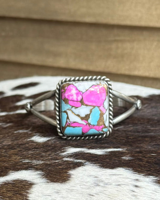 Cotton Candy Square Cuff *Native