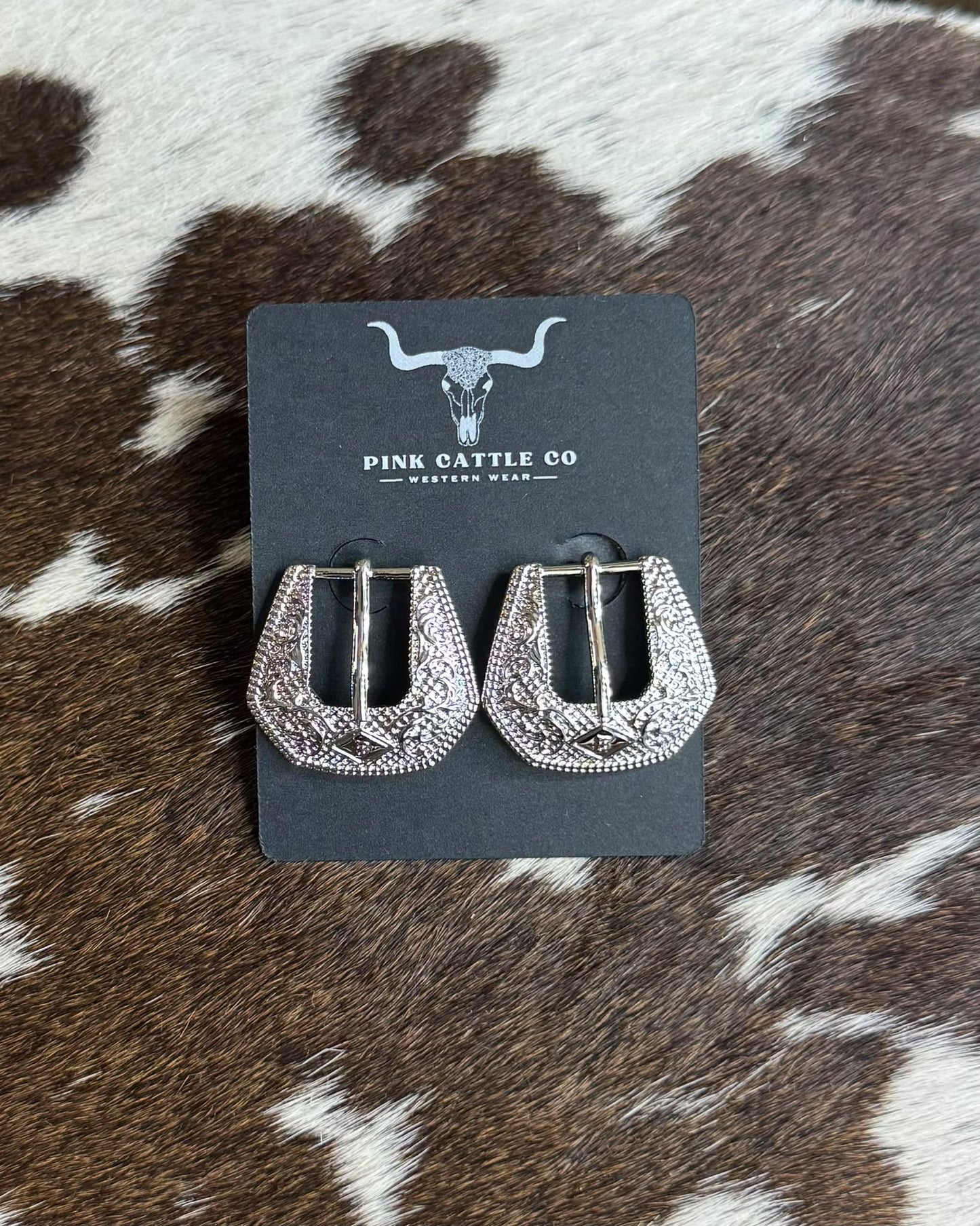 Hillbetty Buckle Earrings *Small