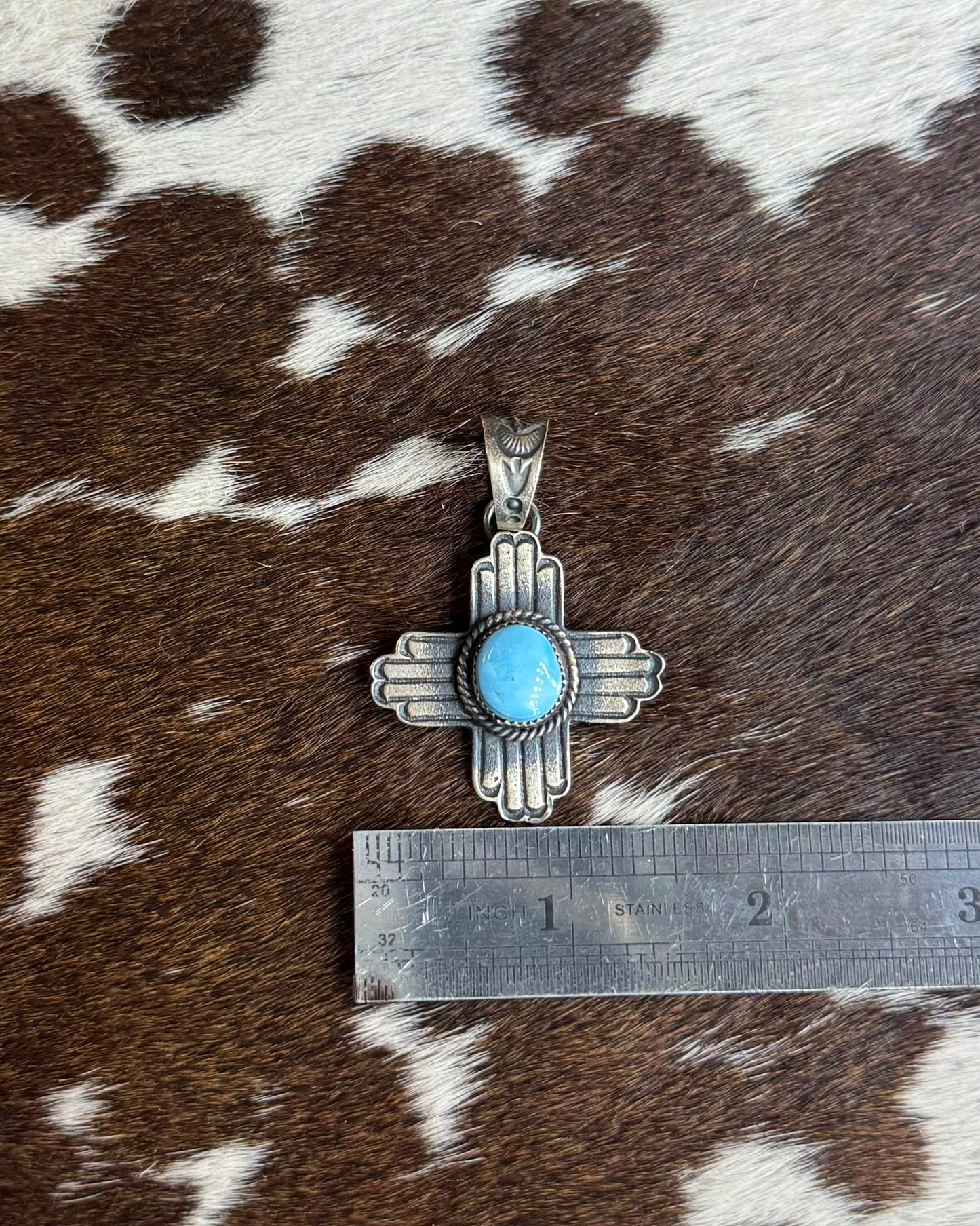 Golden Hills Zia Cross Pendant *Native