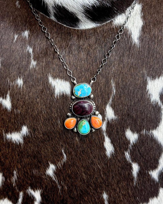 John Skeets Multicolor Necklace *Native