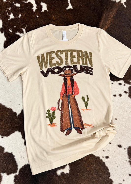 Western Vogue Tee