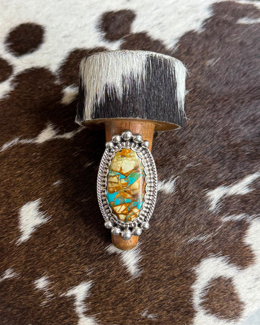 Boulder Turquoise Ring *Native