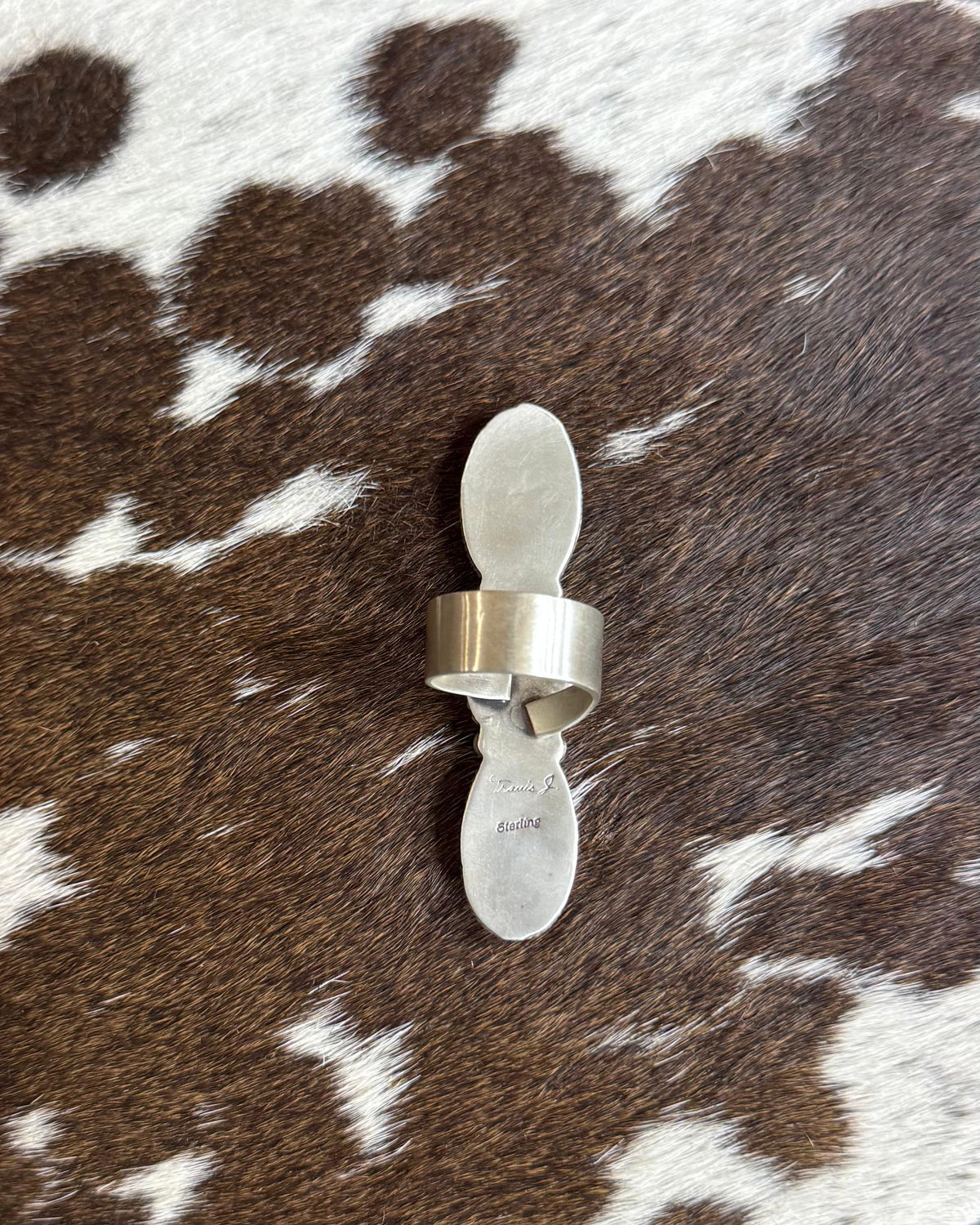 3 Stone Lapis Adj. Ring *Native