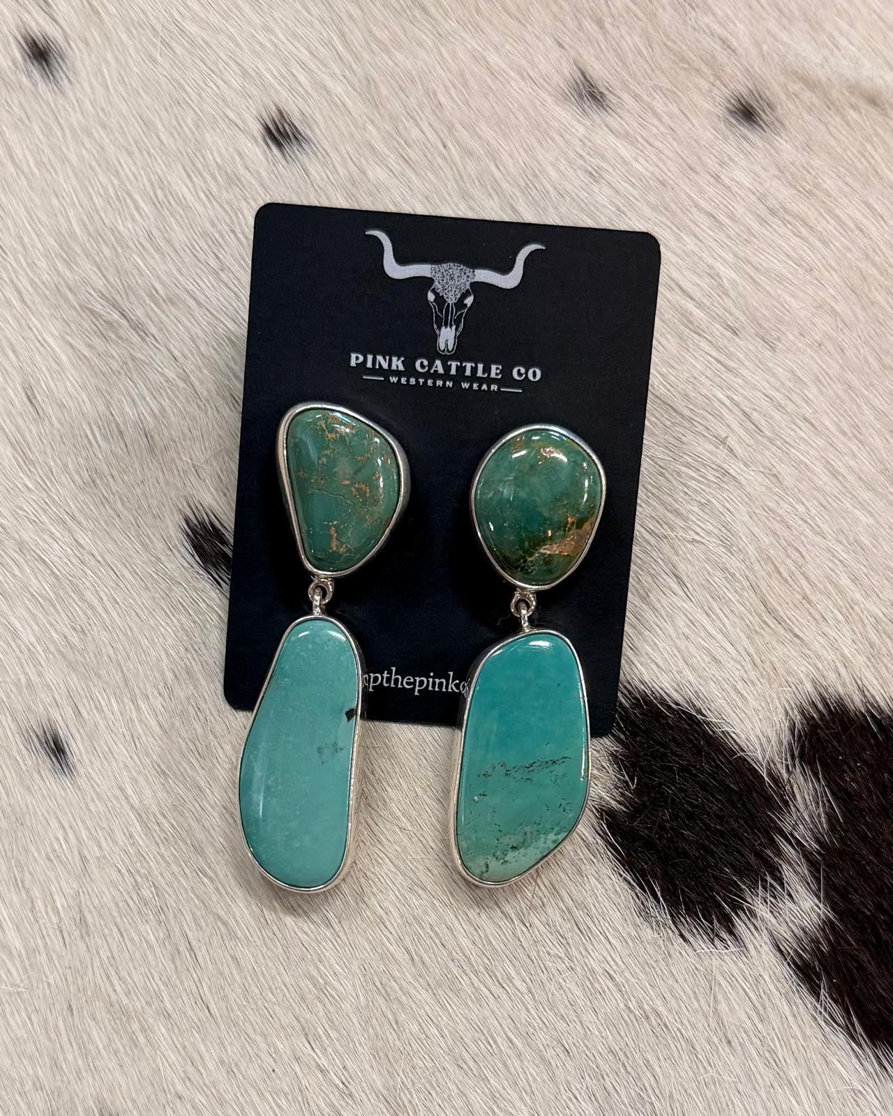 Federico Jimenez Double Stone Dangles