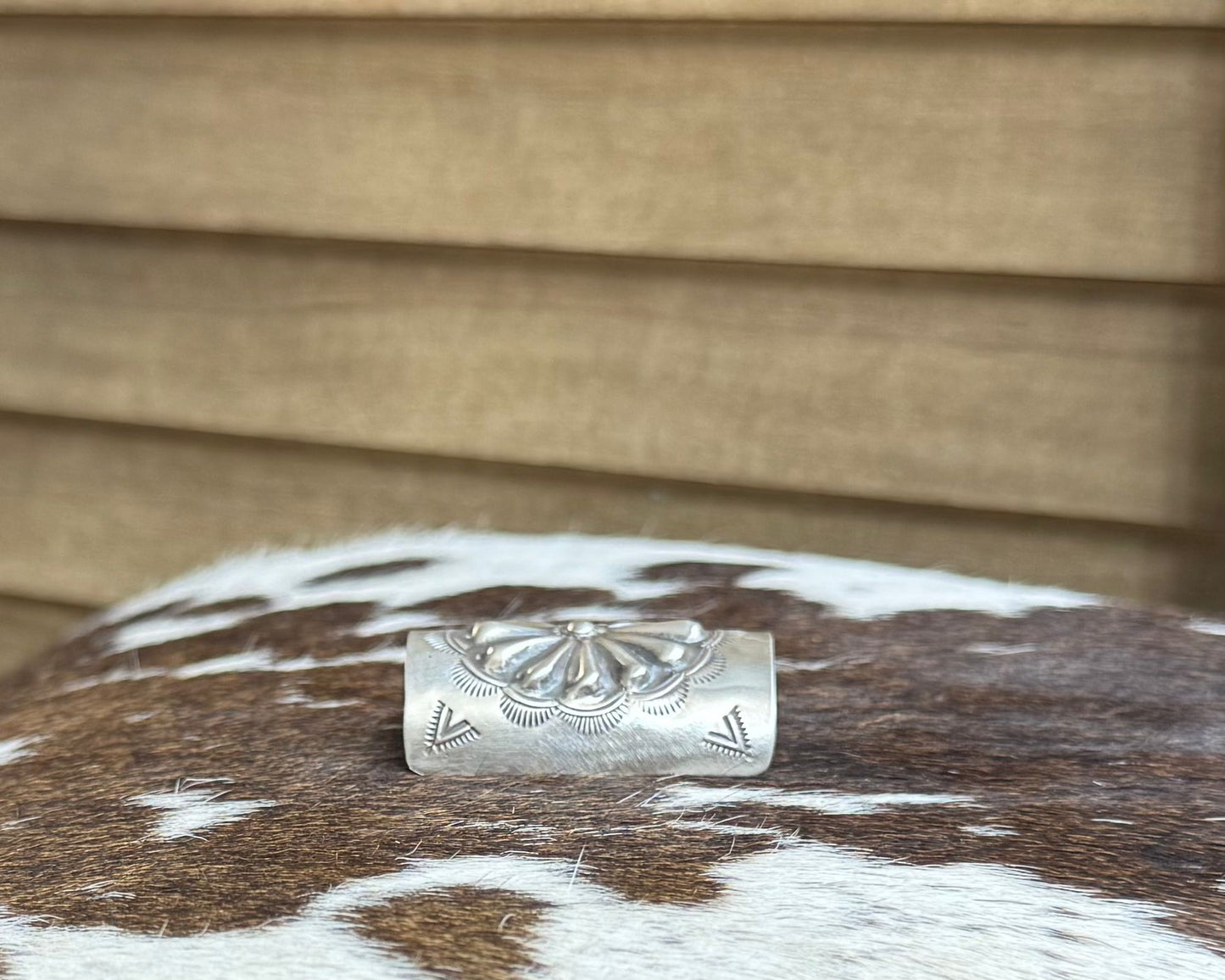 Silver Concho Braid Keeper*Native