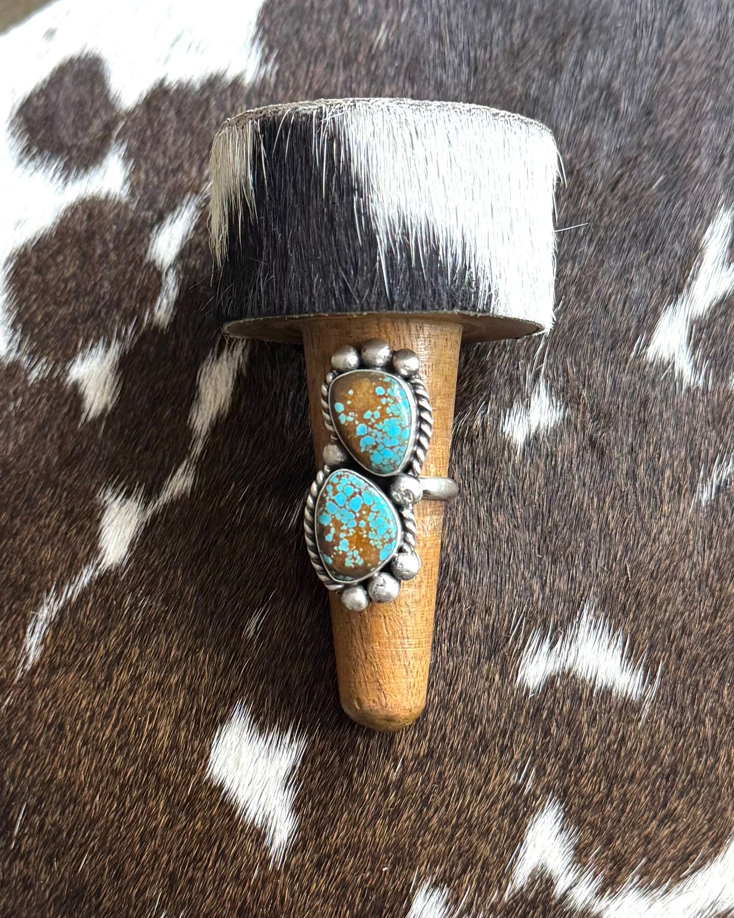Double Stone Adj Ring *Native