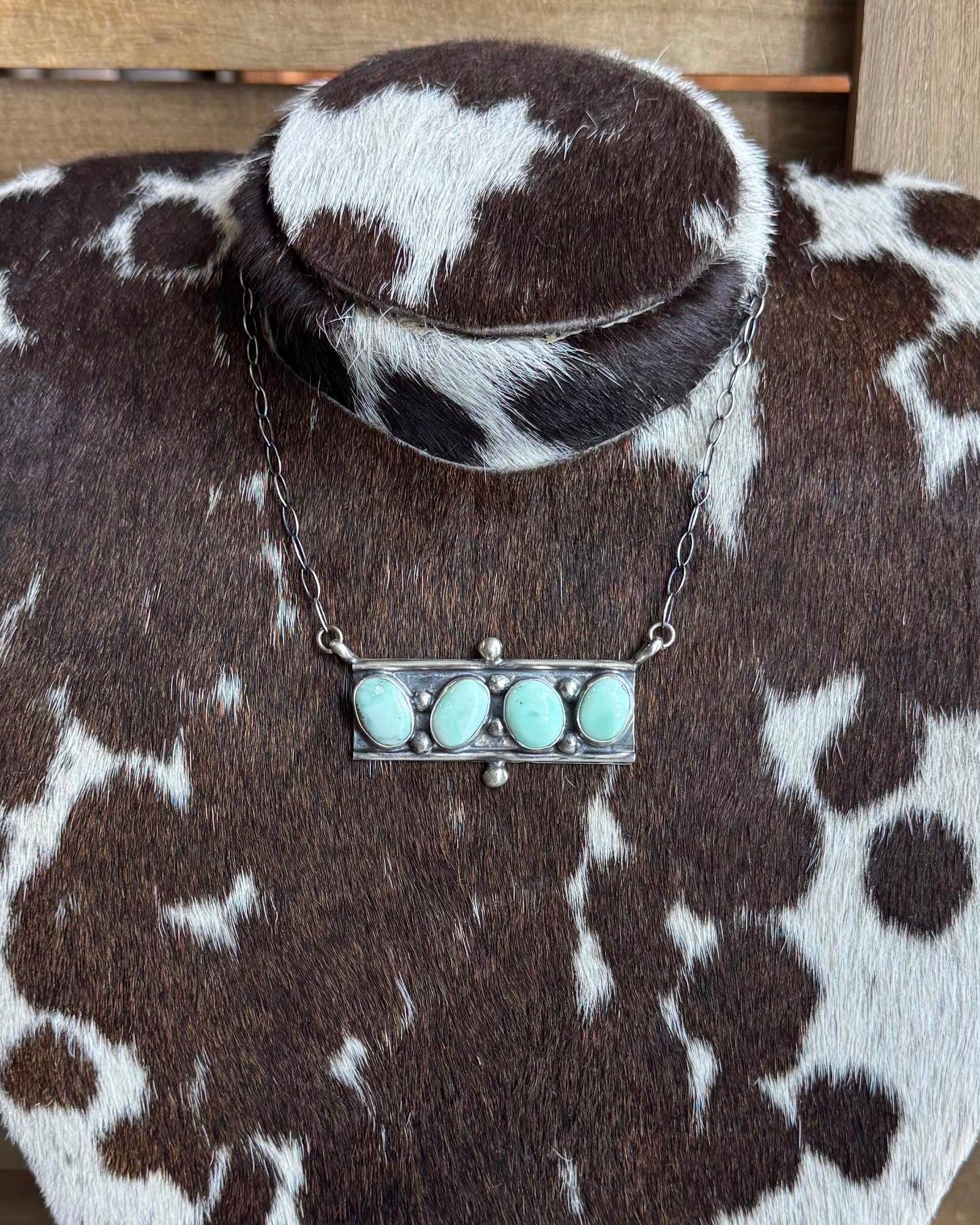 Paloma 4 Stone Bar *Necklace