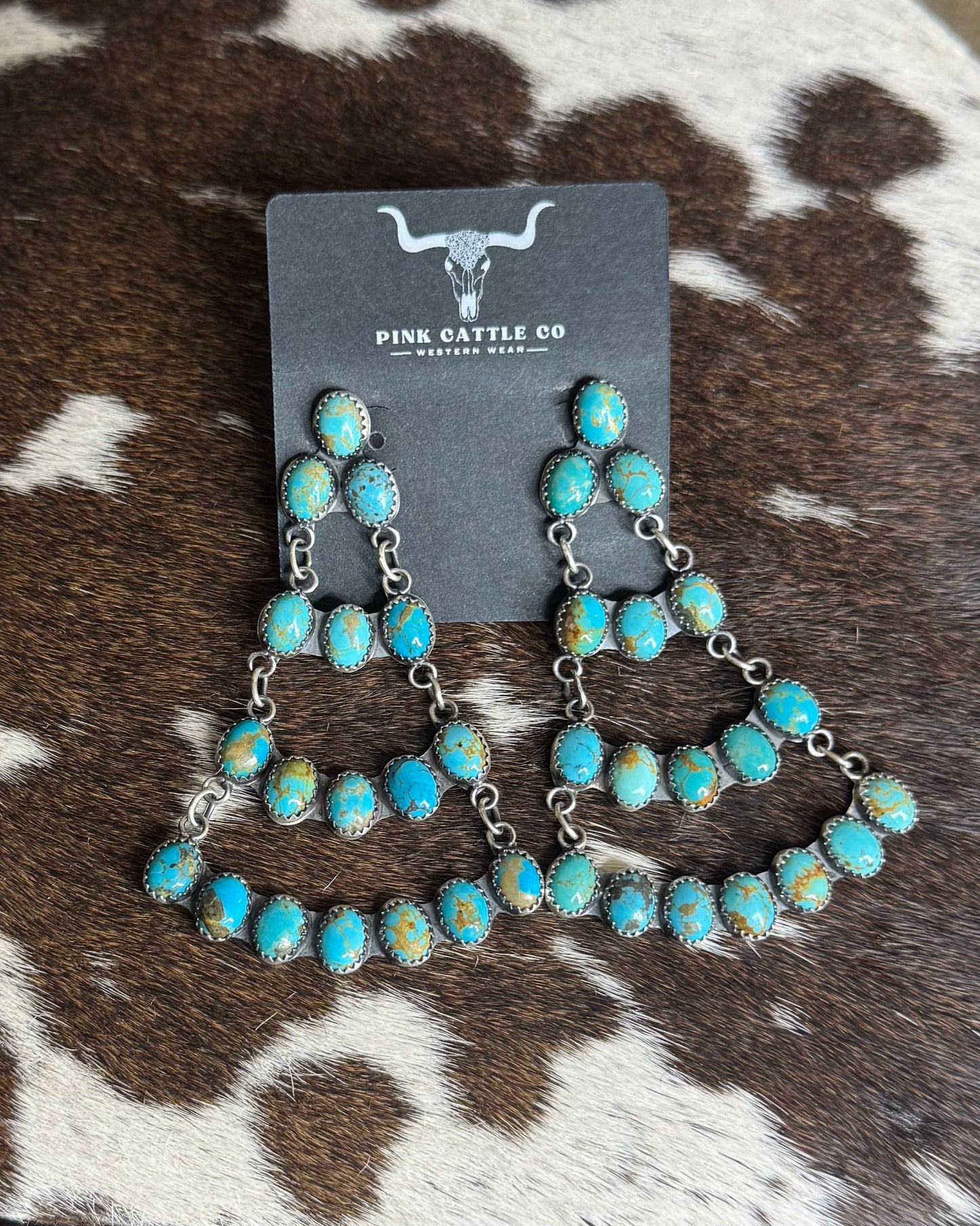 Chandelier Style Kingman Earrings *Native