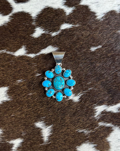 Cluster Blue Pendant *Native