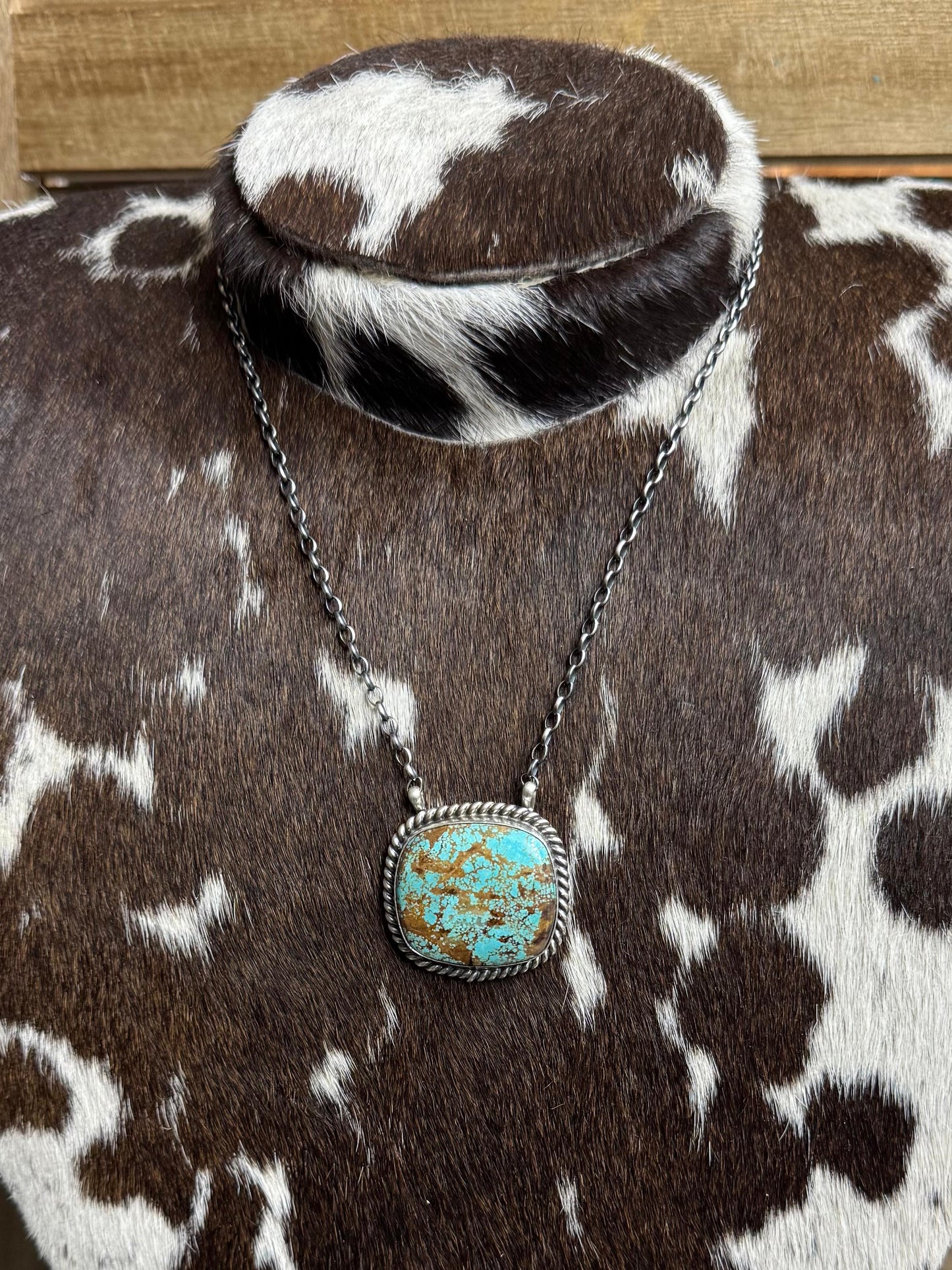 16.5" Mine #8 Square Necklace *Native