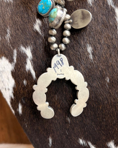 22" Everyday Sonoran Statement Naja Necklace  *Native
