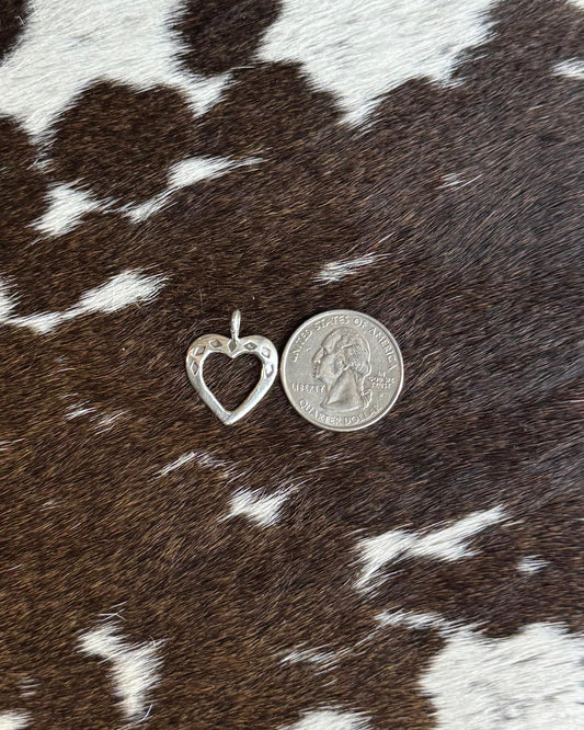 Silver Heart Pendant *Native