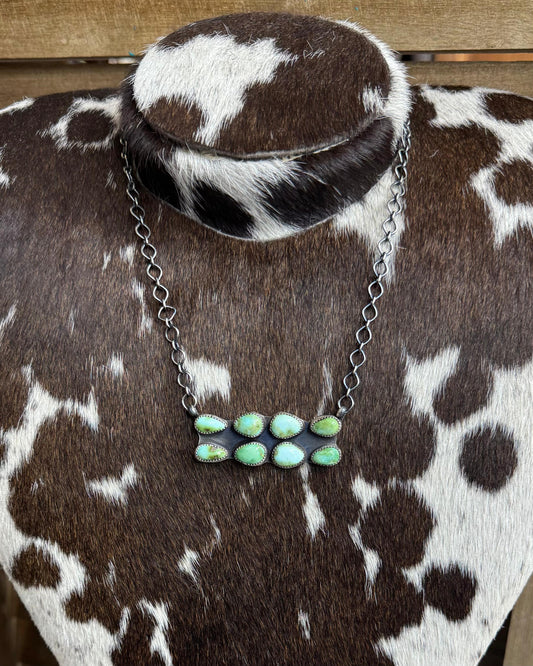 Sonoran Pebbled Bar Necklace *Native