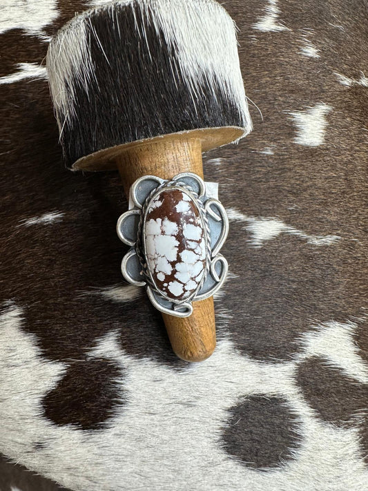 Gilbert Nez Wild Horse Adj Ring