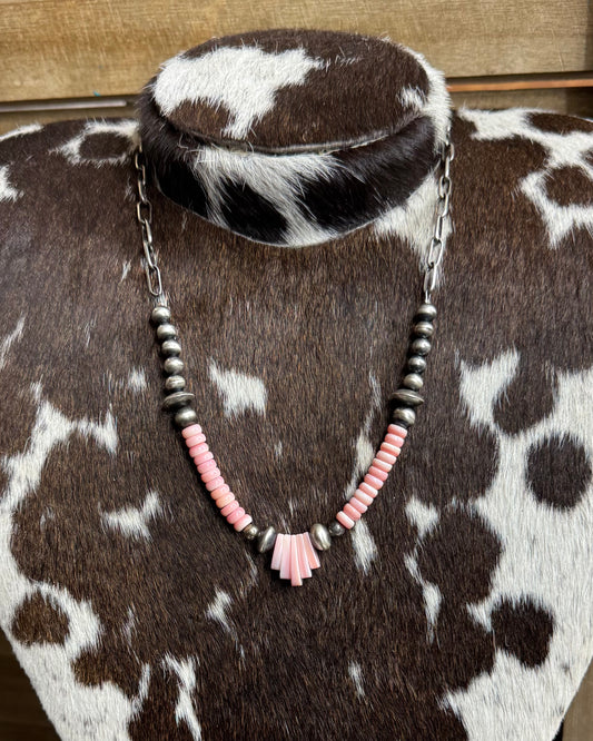 Pink Conch Paper Clip Stacker *Native