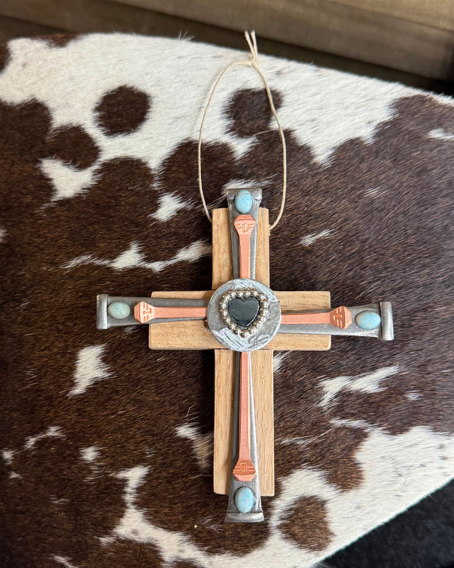Decorative Heart Cross *Native
