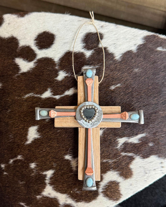 Decorative Heart Cross *Native