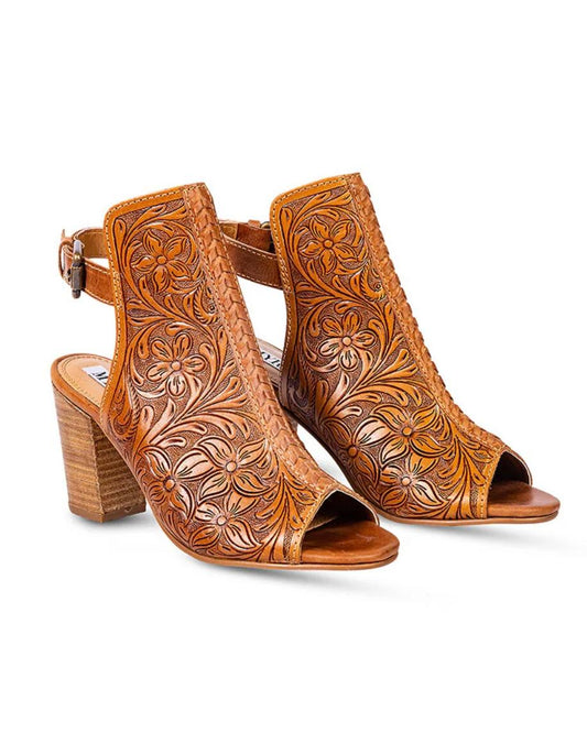 Monica Tooled Heel