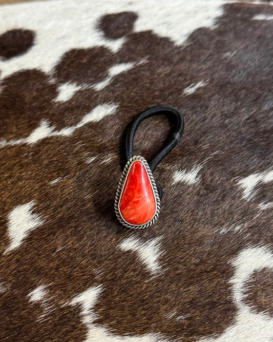 Red Spiny Hair Tie *Native