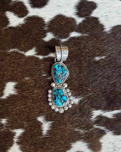 Double Stone Pendant *Native