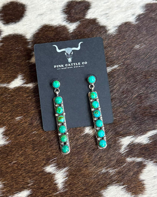 Emerald Valley Dangle Earrings *Native