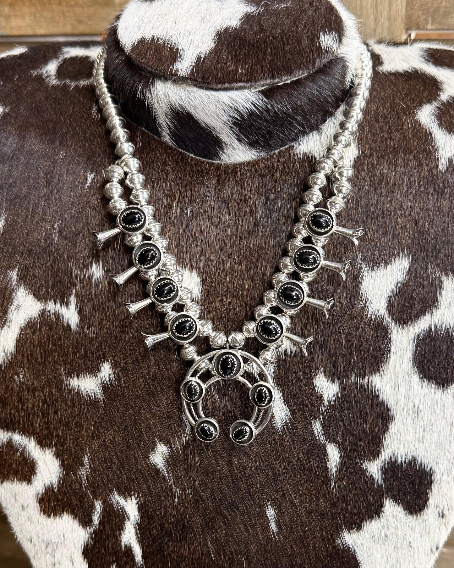 Mini Black Onyx Squash Blossom *Native