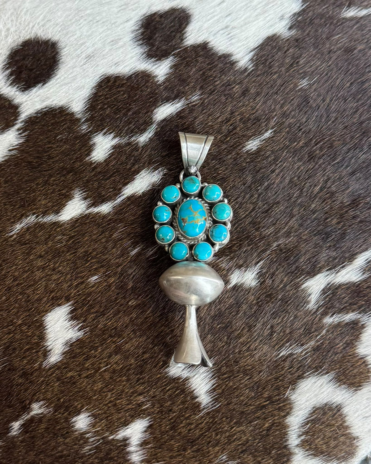 Flower Blossom Kingman Cluster Pendant *Native