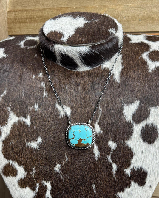 16.5" Mine #8 Square Necklace *Native