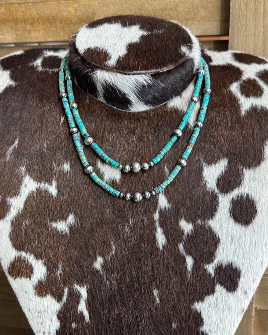 Heishi Pearl Necklace Stacker *NonNative
