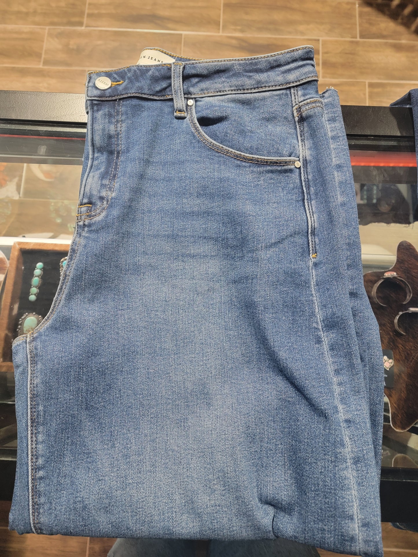Slouchy Crop Barrel Jeans