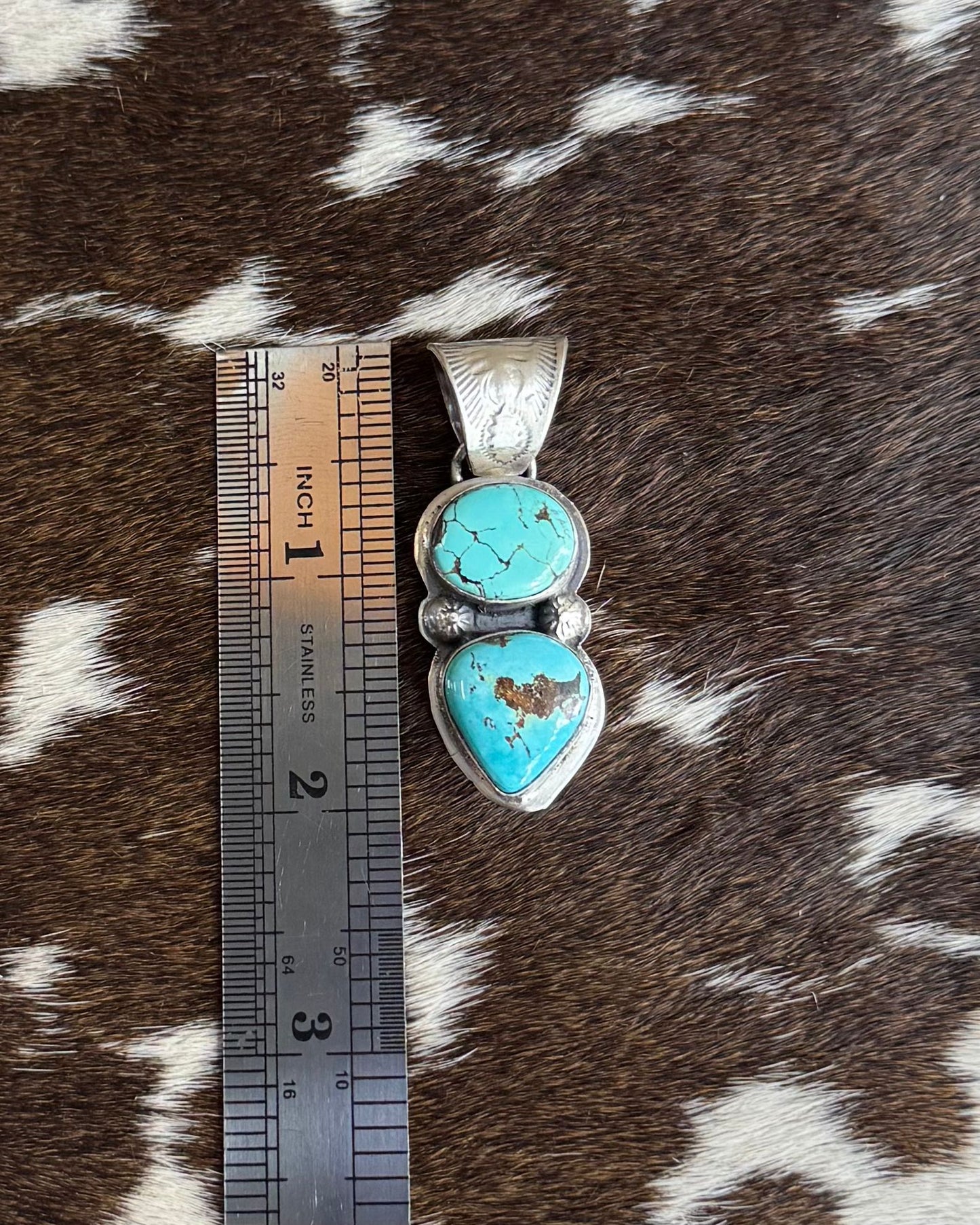 Double Stone Pendant *Native