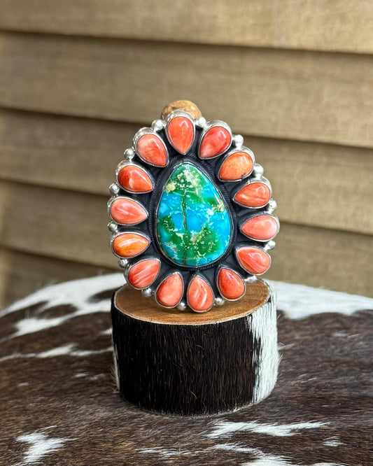 Spiny & Sonoran Lg Cluster Ring *Native