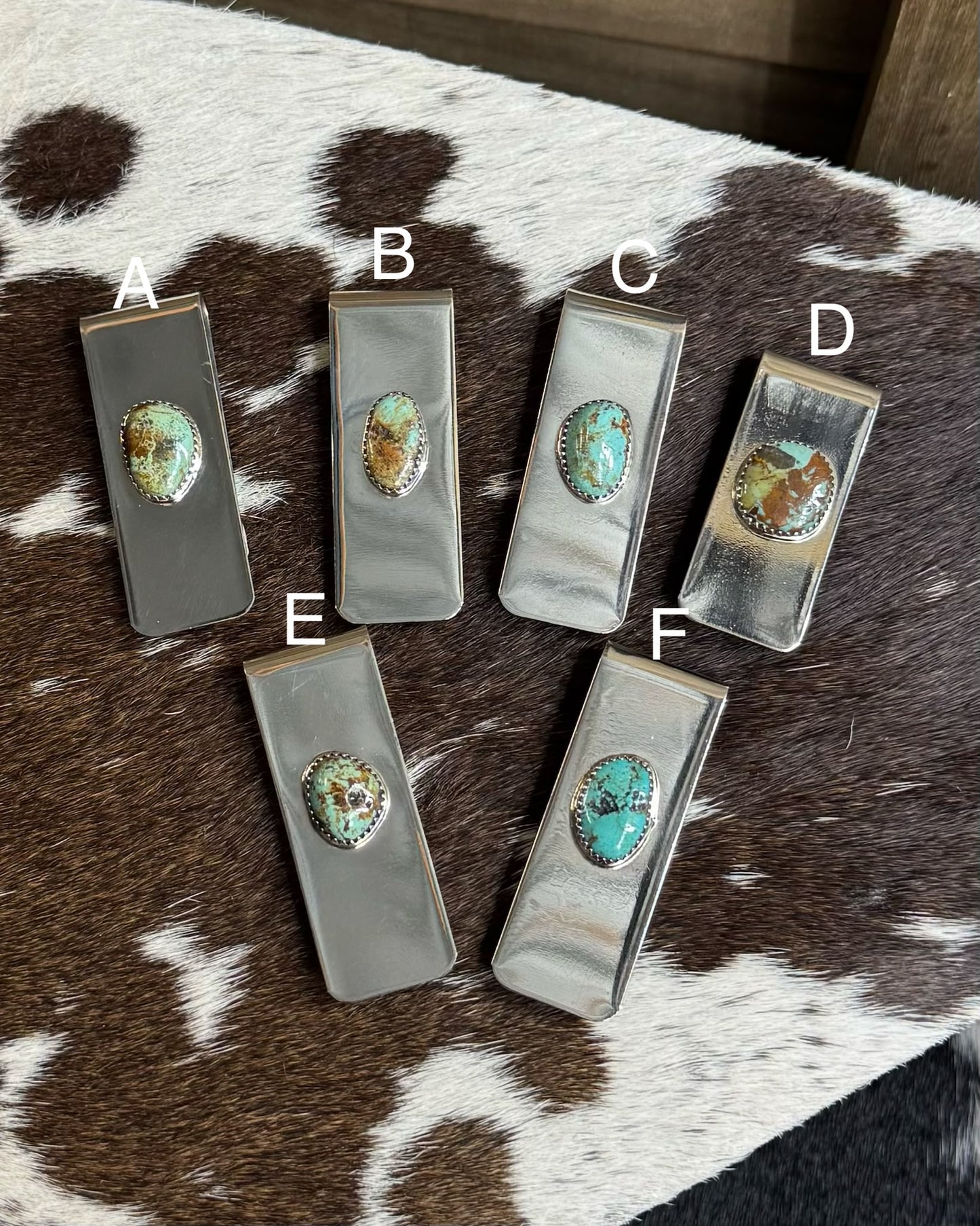 Single Stone Money Clip