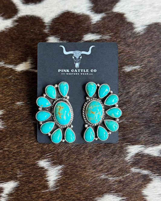 Half Cluster Earrings *Native