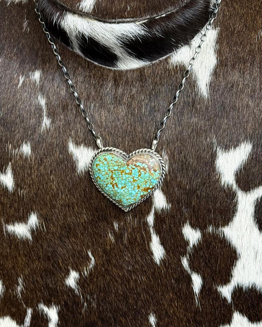 16" #8 Mine Heart Necklace *Native