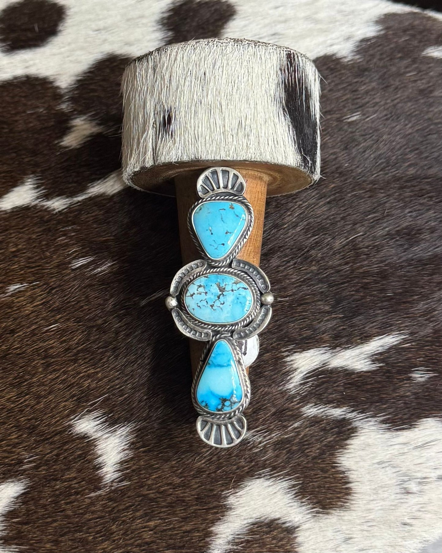 3 Blue Stone Ring *Native