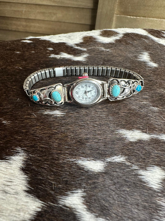 Roselyn Joe Turquoise Watch *Native