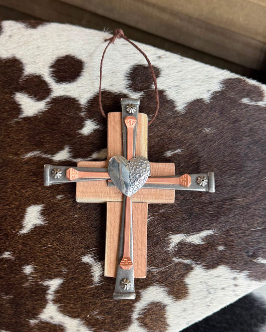 Decorative Heart Cross *Native
