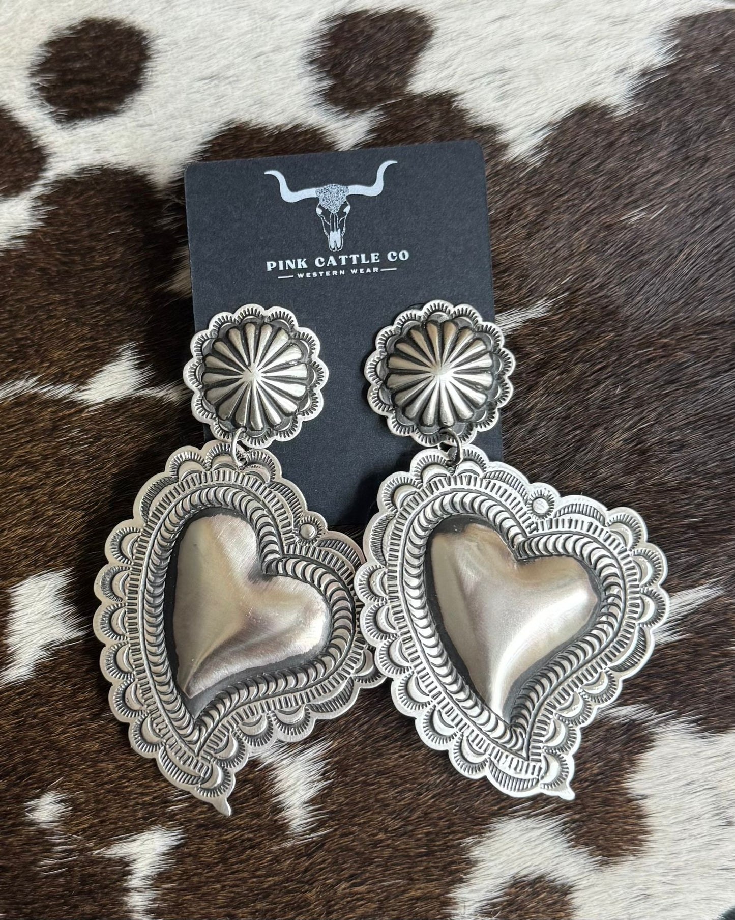 Leander Tahe Heart Dangles *Native