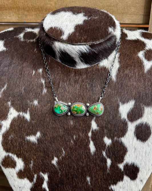 3 Stone Sonoran Necklace *Native