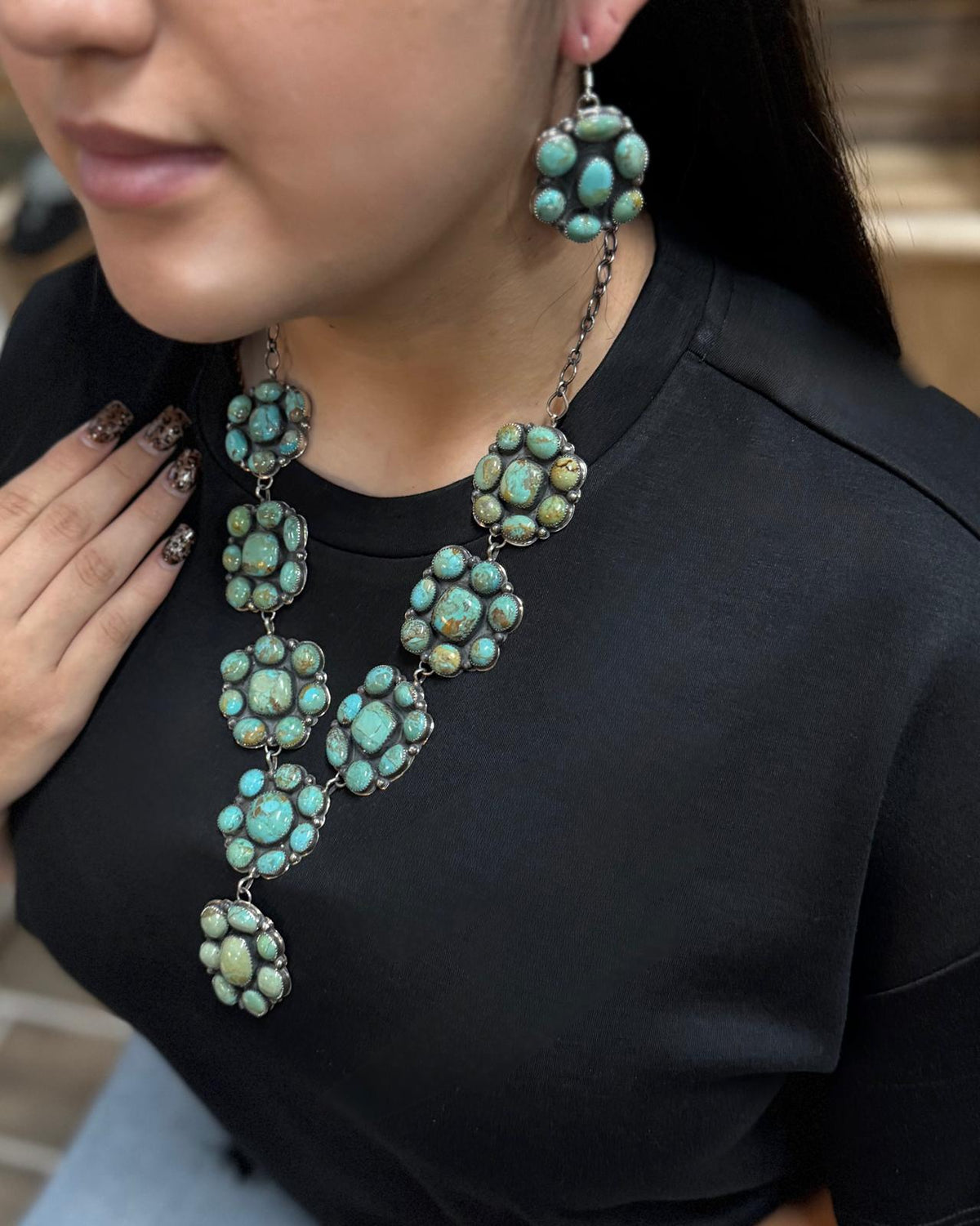 Royston Cluster Statement Necklace *Native