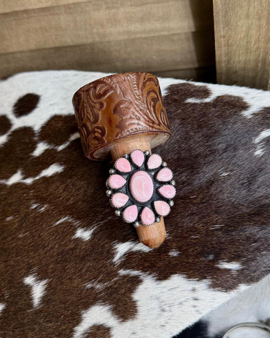 Pink Conch Cluster Ring *Native