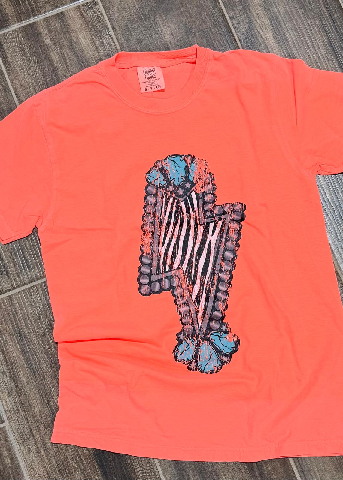 Electric Cowgirl Tee