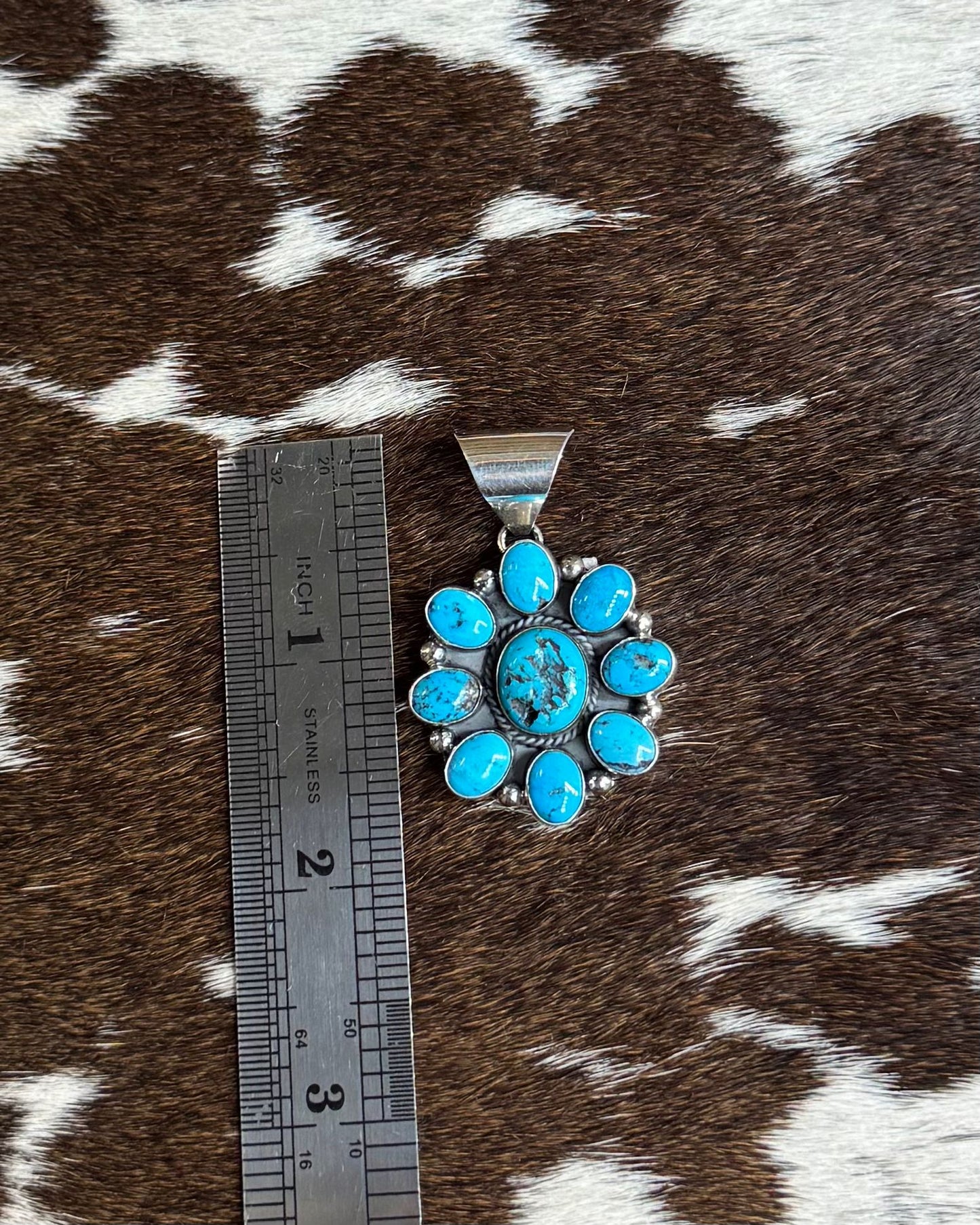 Cluster Blue Pendant *Native