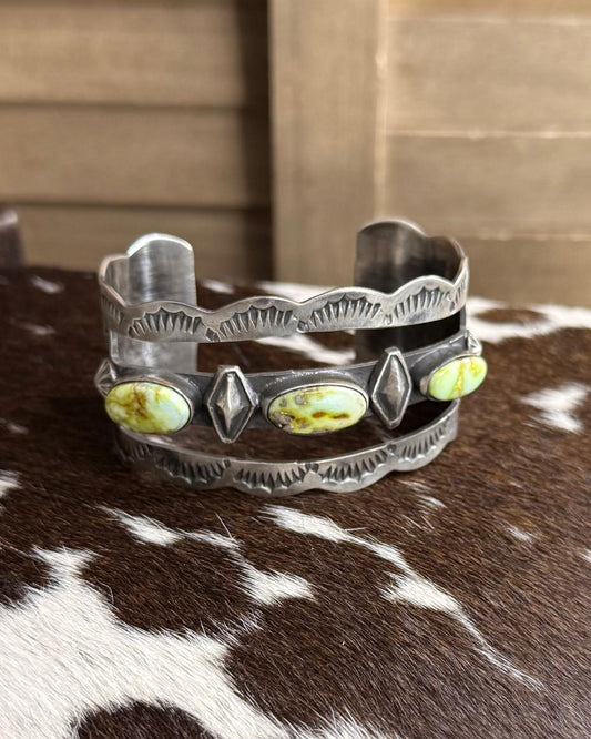 3 Stone Palomino Open Cuff *Native