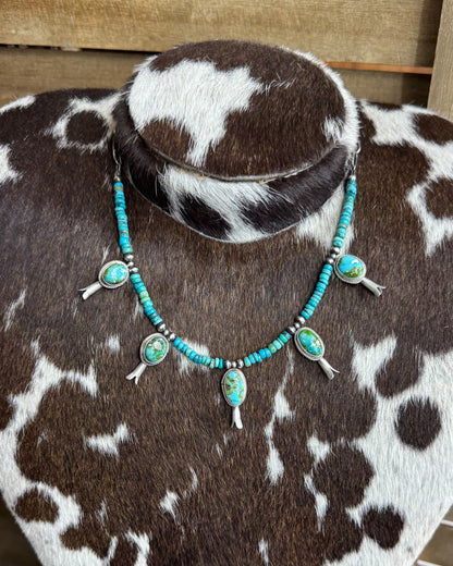 Sonoran Flower Blossom Necklace *Native