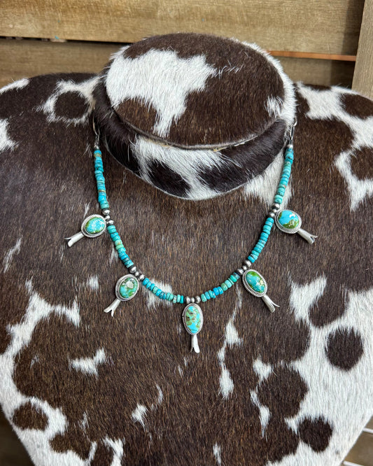 Sonoran Flower Blossom Necklace *Native